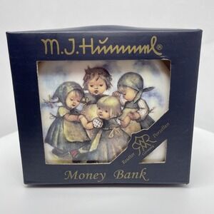 M.‎ J. Hummel Porcelain Ringelreihen Money Bank Ring Around The Rosie NEW w/key
